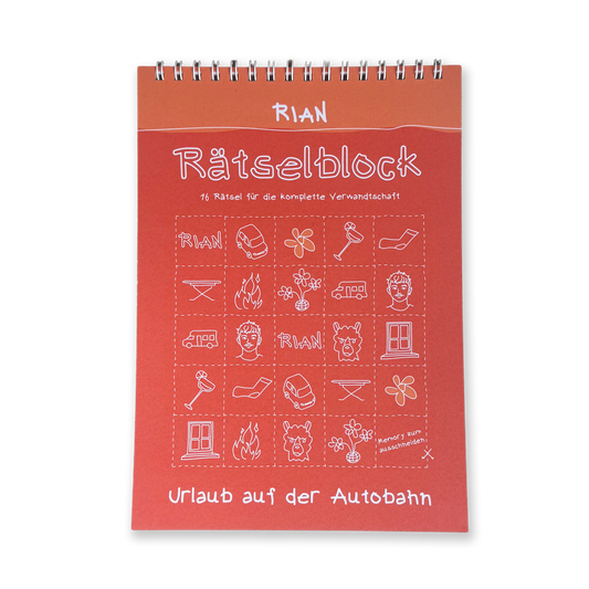 Rätselblock Urlaub auf der Autobahn