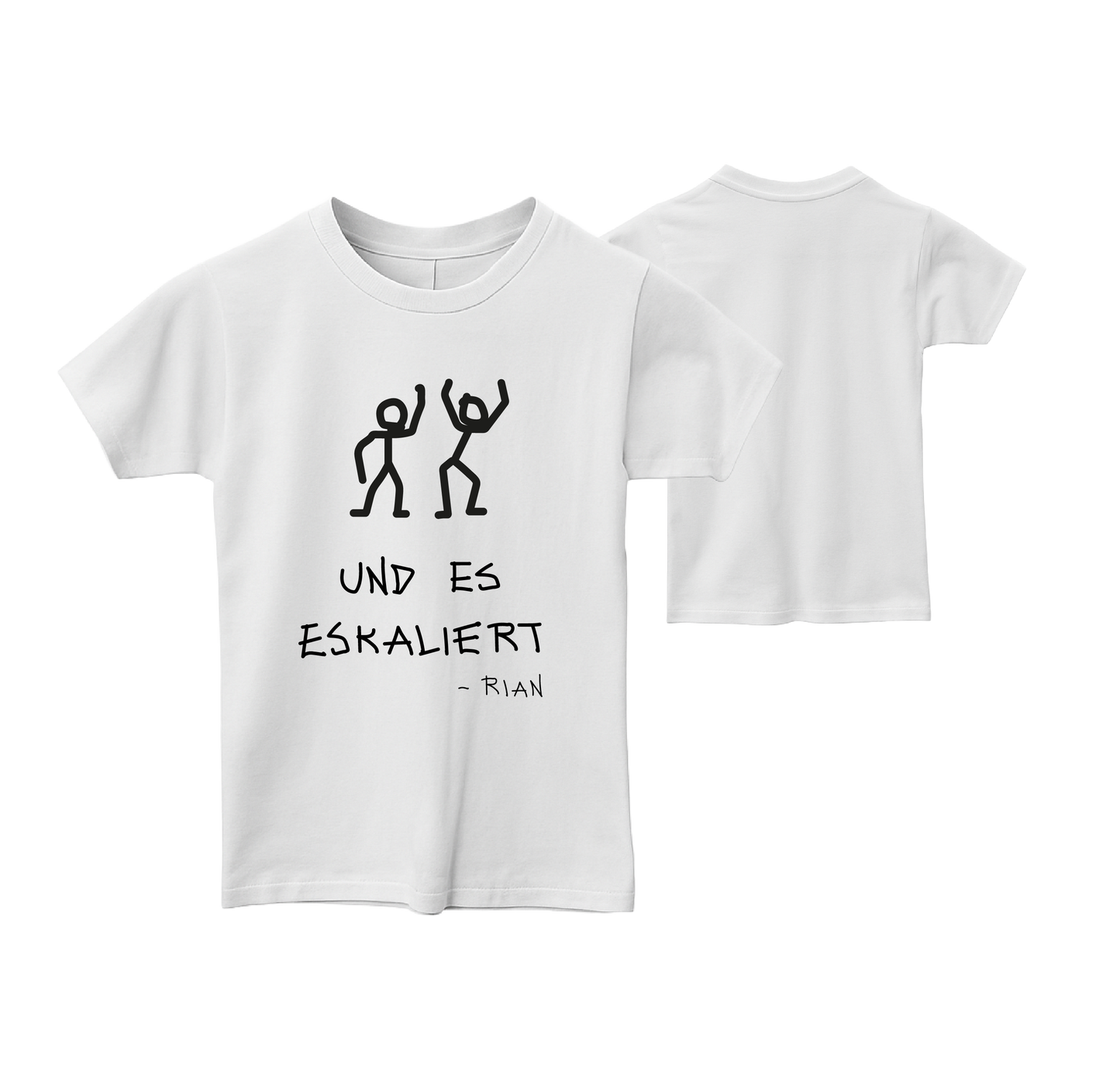 Es eskaliert (Kids-Shirt)