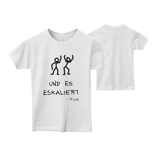 Es eskaliert (Kids-Shirt)
